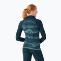 Dámské termo tričko longsleeve Smartwool Classic Thermal Merino Baselayer 1/4 Boxed twilight blue 2