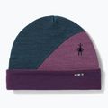 Zimní čepice Smartwool Thermal Merino Colorblock twilight blue heather