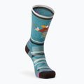 Dámské trekové ponožky Smartwool Hike Light Cushion Under The Stars Crew cascade green 6