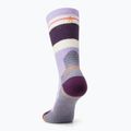 Dámské trekové ponožky Smartwool Hike Full Cushion Saturnsphere Crew ultra violet 7