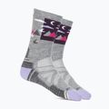 Dámské trekové ponožky Smartwool Hike Full Cushion Alpine Perch Crew light gray
