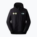 Pánská trekingová mikina The North Face Tekno Logo Hoodie black/sun sprite 5
