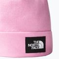 The North Face Dock Worker Recyklovaná orchidejově růžová zimní čepice 4