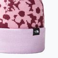 Dětská zimní čepice The North Face Ski Tuke boysenberry gradientní květinový potisk 2