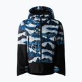 Dětská lyžařská bunda The North Face Freedom Insulated optic blue mountain traverse print 5