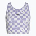 Dámský top tričko  Vans Longline Racerback Bralette Floral checkerboard/sweet lavender