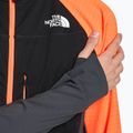 Pánská softshellová bunda The North Face Dawn Turn Softshell Fz black/shocking orange/asphalt grey 3