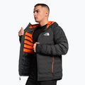 Pánská lyžařská bunda The North Face Dawn Turn 50/50 Synthetic asfaltová šedá/červená oranžová 3