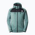Pánská trekingová mikina The North Face Reaxion Fleece F/Z Hoodie dark sage heather/asphalt grey 4