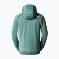 Pánská trekingová mikina The North Face Reaxion Fleece F/Z Hoodie dark sage heather/asphalt grey 5