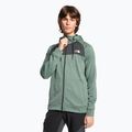 Pánská trekingová mikina The North Face Reaxion Fleece F/Z Hoodie dark sage heather/asphalt grey