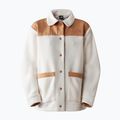 Dámská fleecová bunda The North Face Cragmont Fleece Shacket gardenia white/almond butter 4