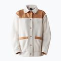 Dámská mikina The North Face Cragmont Fleece Shacket gardenia white/almond butter 4