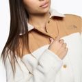 Dámská mikina The North Face Cragmont Fleece Shacket gardenia white/almond butter 3