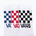 Pánské ponožky Vans Classic Check Crew 3 pary white 6