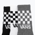 Pánské ponožky Vans Classic Check Crew 3 pary black/white 6