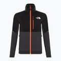 Pánská lyžařská bunda The North Face Dawn Turn Hybrid Ventrix Hoodie asphalt grey/black/shocking orange 6