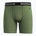 Pánské zateplené boxerky Smartwool Merino Boxer Boxed fern green