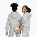 Dětská mikina Nike Club Fleece Hoodie dark grey heather/white 6