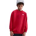 Dětská mikina Nike Sportswear Club Fleece university red/white 7