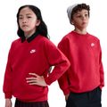 Dětská mikina Nike Sportswear Club Fleece university red/white 10