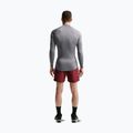 Pánské tréninkové tričko Longsleeve Nike Pro Dri-Fit Mock-Neck smoke grey/black 3