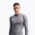 Pánské tréninkové tričko Longsleeve Nike Pro Dri-Fit Mock-Neck smoke grey/black 4
