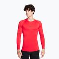 Pánské tréninkové tričko Longsleeve Nike Pro Dri-Fit Tight Fitness university red/black