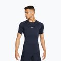 Pánské tréninkové tričko Nike Pro Dri-Fit Tight SS Fitness obsidian/white