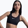 Tréninková podprsenka Nike Swoosh Medium Support černá/bílá 4