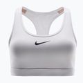 Sportovní podprsenka Nike Swoosh Medium Support white/stone mauve/black 6