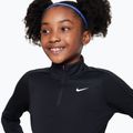 Dětské tréninkové tričko Longsleeeve Nike Dri-Fit 1/4 Zip black/white 4