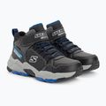 Dětská treková obuv SKECHERS Drollix Venture Rush black/royal 4