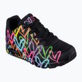 Dámská obuv SKECHERS JGoldcrown Uno Highlight Love black/multicolor 8