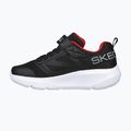 Dětské tréninkové boty SKECHERS Go Run Elevate black/red 13