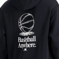 Pánská mikina New Balance Hoops Fleece Hoodie black 3