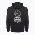 Pánská mikina New Balance Hoops Fleece Hoodie black 5