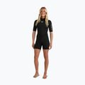 Dámský plavecký neopren ROXY 2/2 mm Prologue+ SS Springsuit Flock black 2