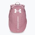 Under Armour Hustle Lite 24 l pink elixir/white/white městský batoh