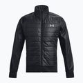 Pánská běžecká bunda Under Armour Launch Insulated black/black/reflective