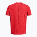 Pánské tréninkové tričko Under Armour Seamless Grid beta/dark maroon 5