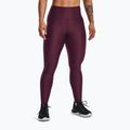 Dámské tréninkové legíny Under Armour HG Armour HiRise dark maroon/black