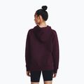 Dámská mikina  Under Armour Rival Fleece Big Logo dark maroon/white 3