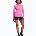 Under Armour dámská mikina Evolved Core Tech 1/2 Zip rebel pink/white 2