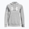 Dámská mikina Under Armour Rival Fleece Big Logo Hoody mod gray light heather/white 5