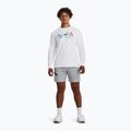 Pánské tréninkové šortky Under Armour Unstoppable Fleece mod gray/black 2