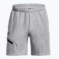 Pánské tréninkové šortky Under Armour Unstoppable Fleece mod gray/black 5