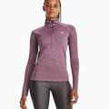 Dámská mikina Under Armour Tech 1/2 Zip - Twist misty purple/fresh orchid/metallic silver