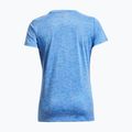 Dámské tréninkové tričko Under Armour Tech SSC voda/bílá/metalická stříbrná 6