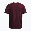 Pánské tričko Under Armour Big Logo Fill dark maroon/misty purple/venom red 5